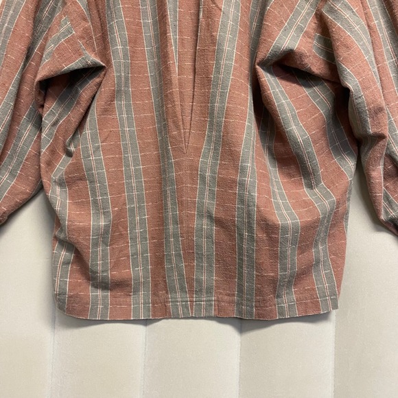 Vintage Issey Miyake Women's Top Medium Funnel Neck Lagenlook 80s 90s Designer - Picture 8 of 12